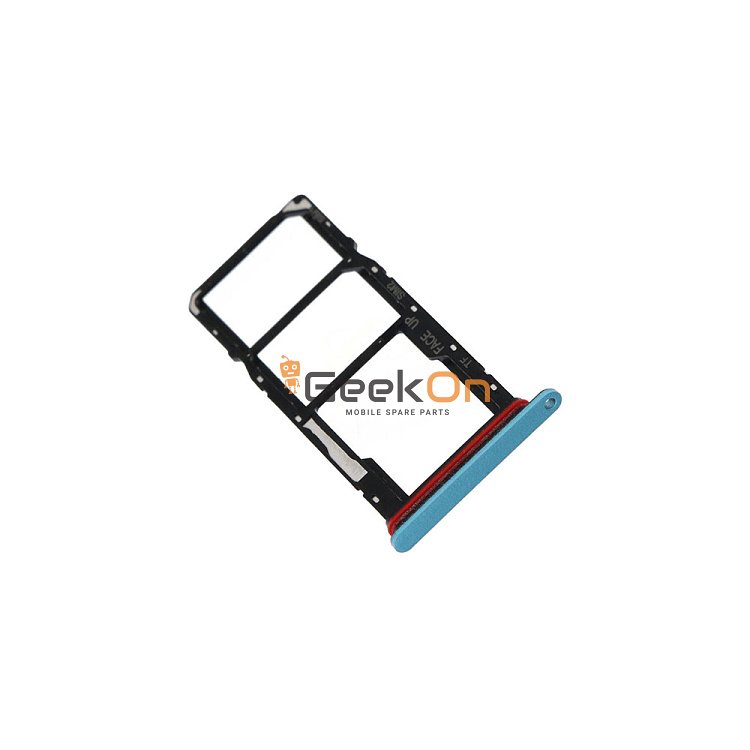 Υποδοχή κάρτας Dual Sim / Dual Sim Tray για Motorola Moto G22 Iceberg Blue