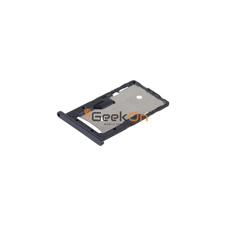 Υποδοχή κάρτας SIM και SD Tray για Xiaomi Redmi 4A Μαύρο
