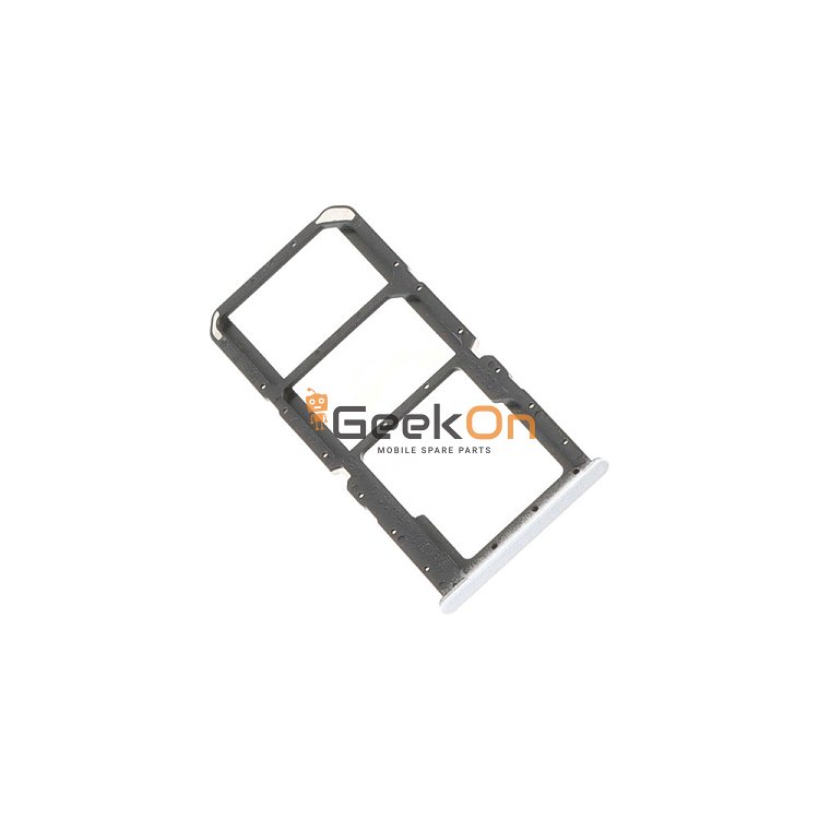 Υποδοχή κάρτας Dual Sim και SD / Dual Sim and SD Tray για Realme 8 Cyber Silver