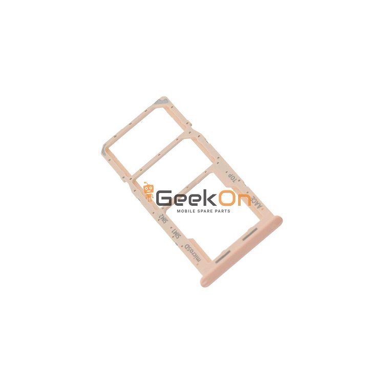 Υποδοχή κάρτας Dual Sim / Dual Sim Tray για Samsung Galaxy A13 (5G) SM-A135F SM-A136F Peach