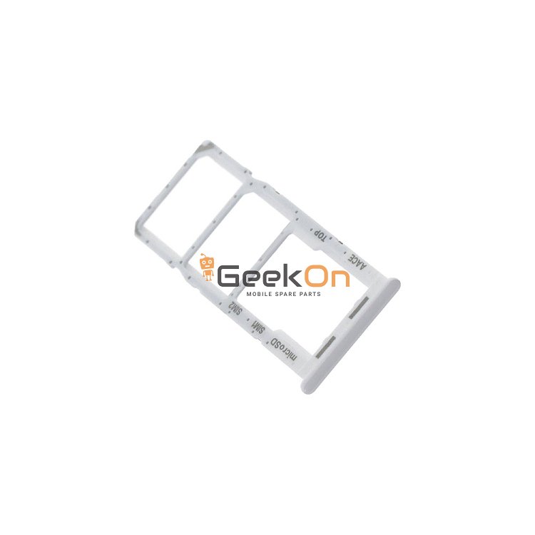Υποδοχή κάρτας Dual Sim / Dual Sim Tray για Samsung Galaxy A13 (5G) SM-A135F SM-A136F White