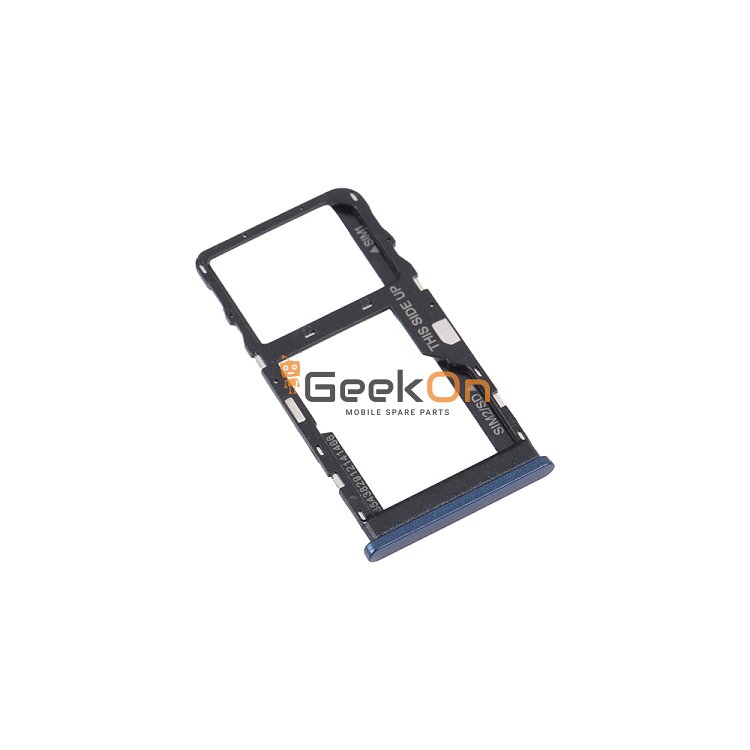 Υποδοχή κάρτας Dual Sim / Dual Sim Tray για TCL 20 R 5G Blue