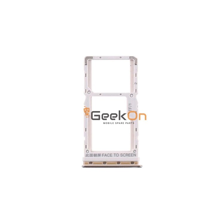 Υποδοχή κάρτας SIM και SD Tray για Xiaomi Mi A3 Λευκό