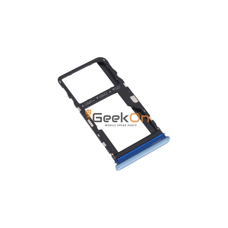 Υποδοχή κάρτας Dual Sim / Dual Sim Tray για TCL 30 Plus Muse Blue