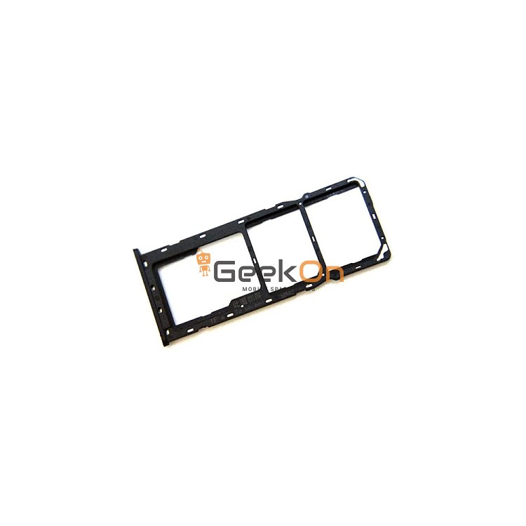 Υποδοχή κάρτας Dual Sim / Dual Sim Tray για Vivo Y33s Mirror Black