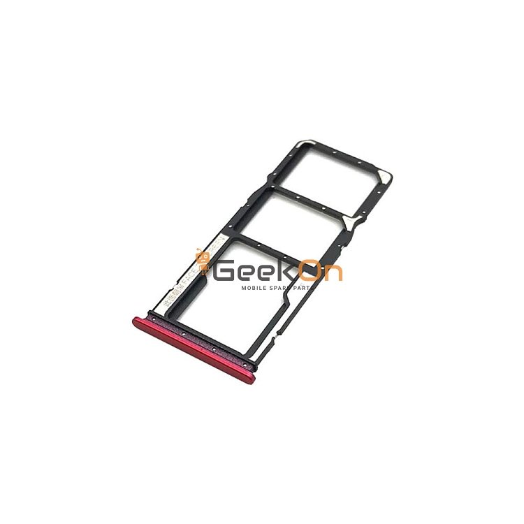 Υποδοχή κάρτας SIM και SD Tray για Xiaomi Redmi 8A Κόκκινο
