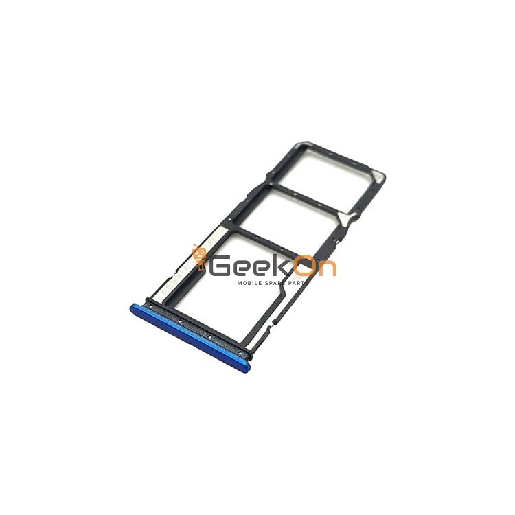 Υποδοχή κάρτας SIM και SD Tray για Xiaomi Redmi 8A Μπλε