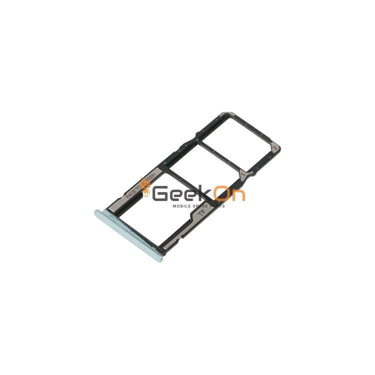 Υποδοχή κάρτας Dual Sim / Dual Sim Tray για Xiaomi Redmi 10C Mint Green