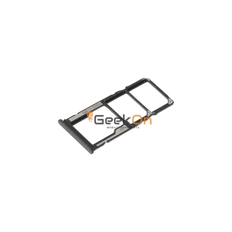 Υποδοχή κάρτας Dual Sim / Dual Sim Tray για Xiaomi Redmi 10C Graphite Gray