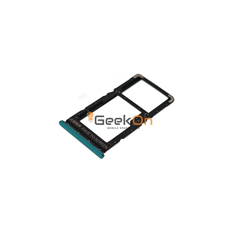 Υποδοχή κάρτας Dual Sim / Dual Sim Tray για Xiaomi Redmi Note 10 5G Aurora Green