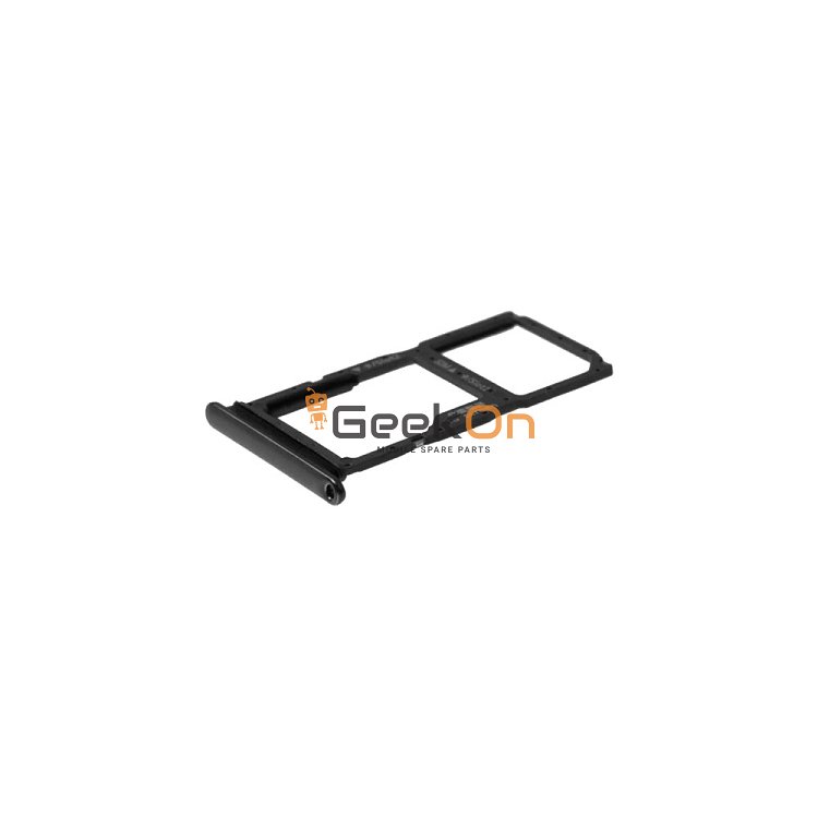 Υποδοχή κάρτας SIM και SD Tray για Huawei P Smart 2019 Μαύρο