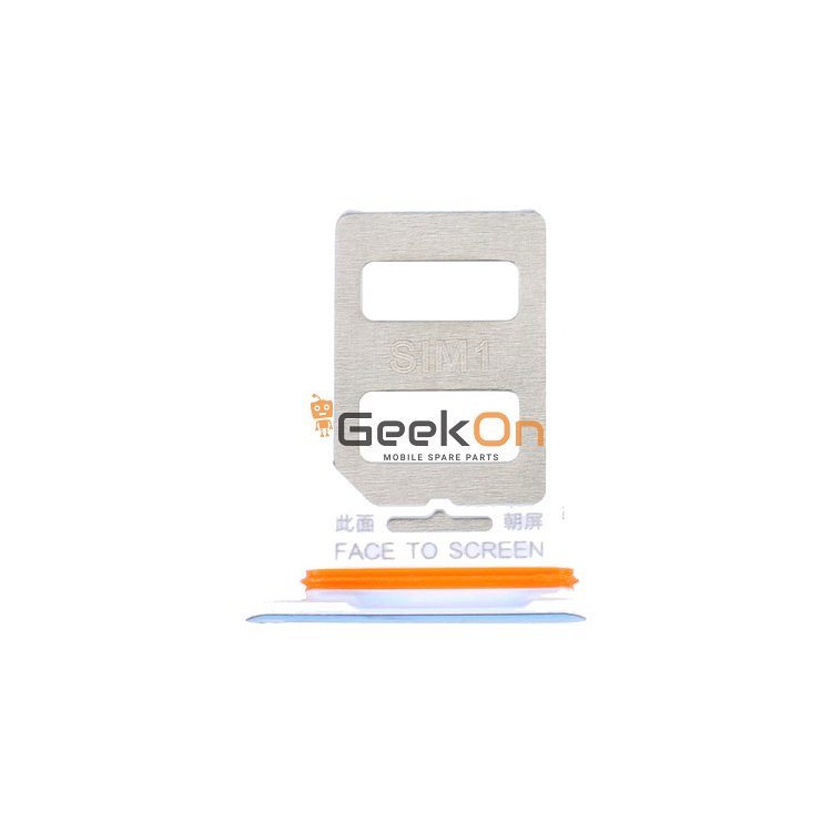 Υποδοχή κάρτας Dual Sim / Dual Sim Tray για Xiaomi 12T / 12T Pro 22071212AG 22081212G Blue