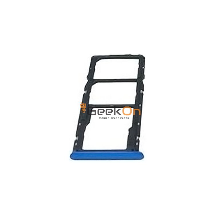 Υποδοχή κάρτας Dual Sim και SD Card / Dual Sim Tray and SD Card για Realme 7 Pro RMX2170 Mirror Blue