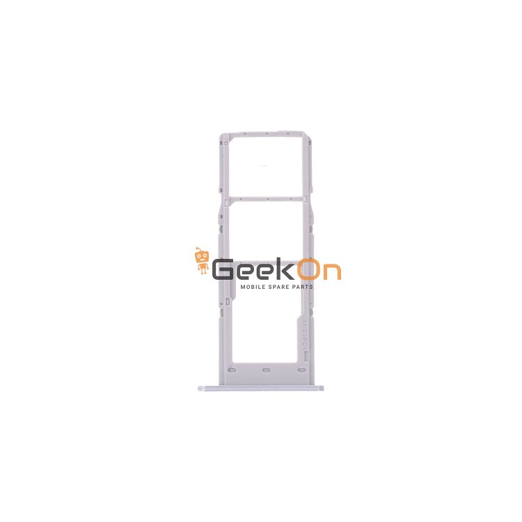 Υποδοχή κάρτας Dual Sim και SD Card / Dual Sim Tray and SD Card για Samsung Galaxy A14 5G A146 Silver