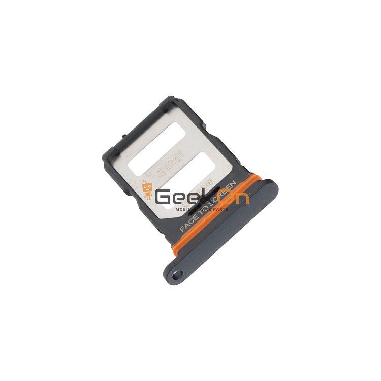 Υποδοχή κάρτας Dual Sim και SD Card / Dual Sim Tray and SD Card για Xiaomi 12 Lite Black