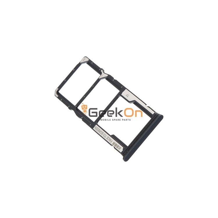 Υποδοχή κάρτας Dual Sim και SD Card / Dual Sim Tray and SD Card για Xiaomi Redmi 12C Graphite Gray