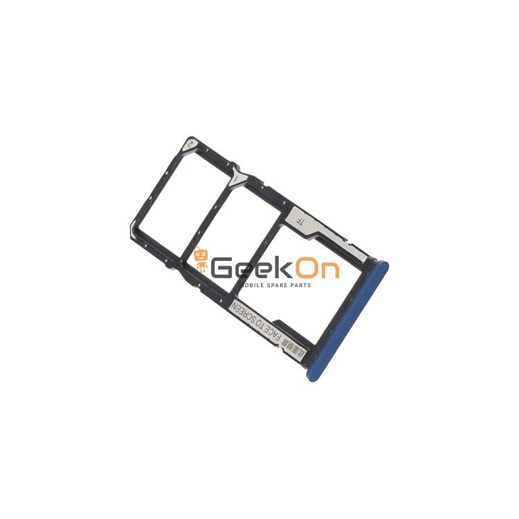 Υποδοχή κάρτας Dual Sim και SD Card / Dual Sim Tray and SD Card για Xiaomi Redmi 12C Ocean Blue