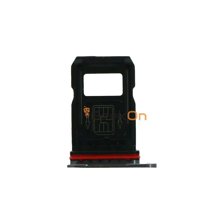 Υποδοχή κάρτας Dual Sim / Dual Sim Tray για OnePlus 7 Pro / 7T Pro Dual Card Gray