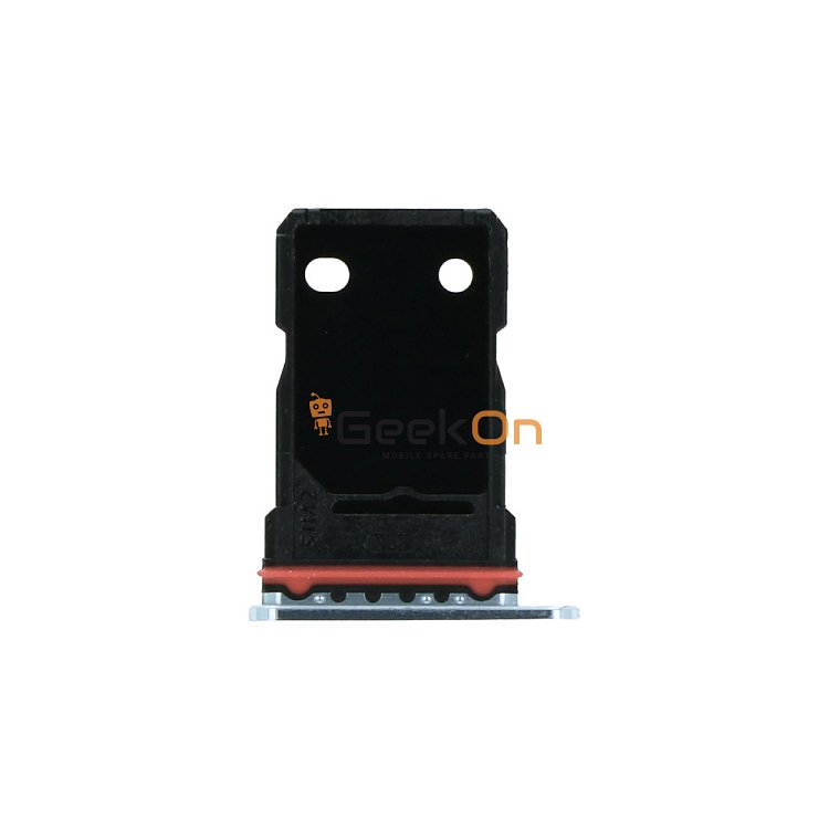 Υποδοχή κάρτας Dual Sim / Dual Sim Tray για Oneplus 8T Dual Card Silver
