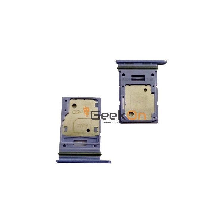 Υποδοχή κάρτας Dual Sim και SD Card / Dual Sim Tray and SD Card για Samsung Galaxy A54 5G A546 Dual Card Violet