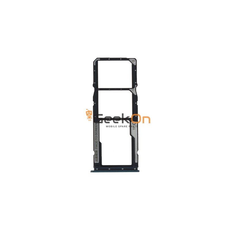 Υποδοχή κάρτας Dual Sim και SD Card / Dual Sim Tray and SD Card για Xiaomi Poco M5 Dual Card Green