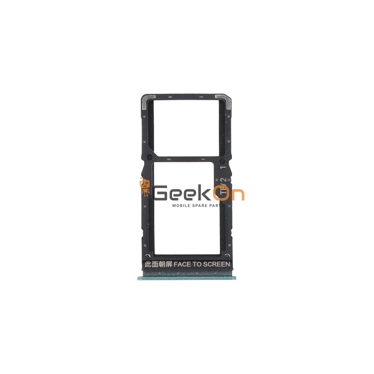 Υποδοχή κάρτας Dual Sim και SD Card / Dual Sim Tray and SD Card για Xiaomi Poco X5 Dual Card Green