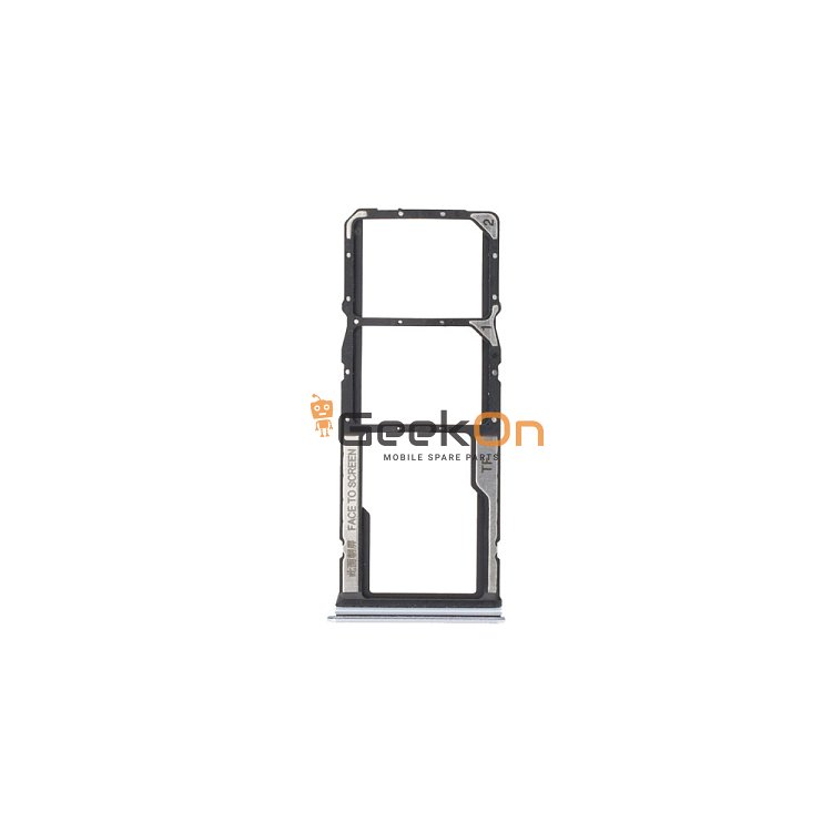 Υποδοχή κάρτας Dual Sim και SD Card / Dual Sim Tray and SD Card για Xiaomi Redmi 13C Glacier White