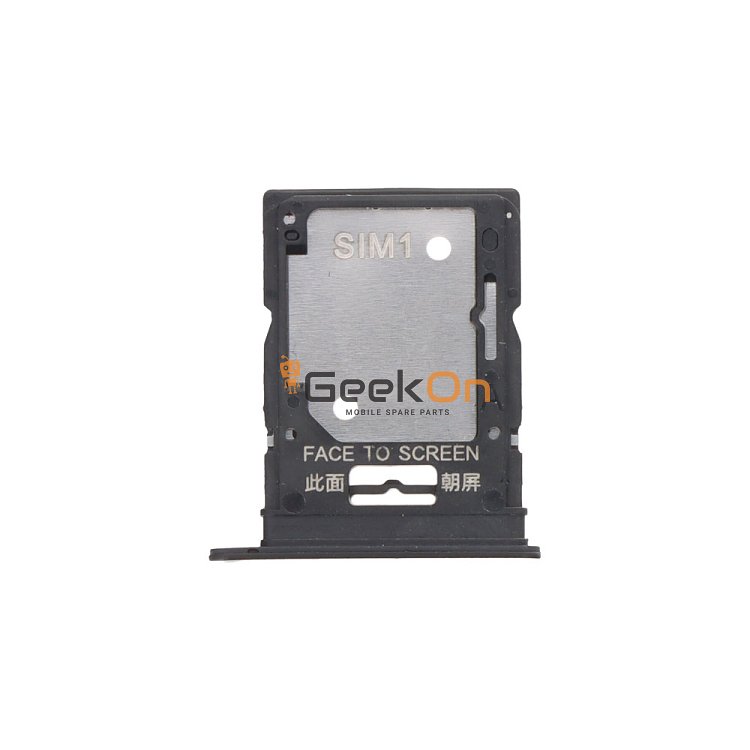 Υποδοχή κάρτας Dual Sim και SD Card / Dual Sim Tray and SD Card για Xiaomi Redmi Note 12 Pro 4G Graphite Gray