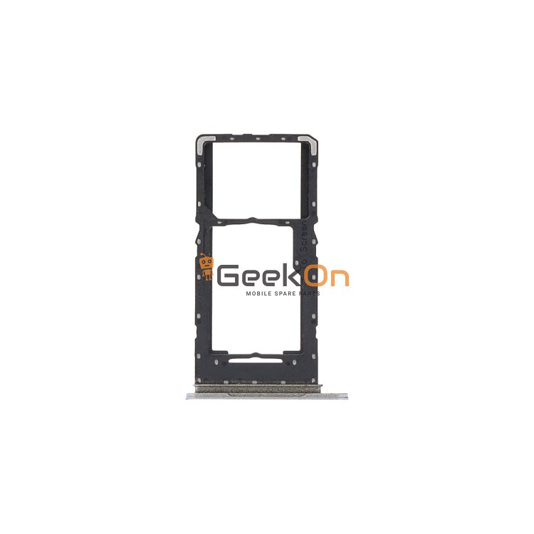 Υποδοχή Κάρτας Sim και SD Card / Sim Tray and SD Card για Samsung Galaxy A14 4G A145 A145P Silver