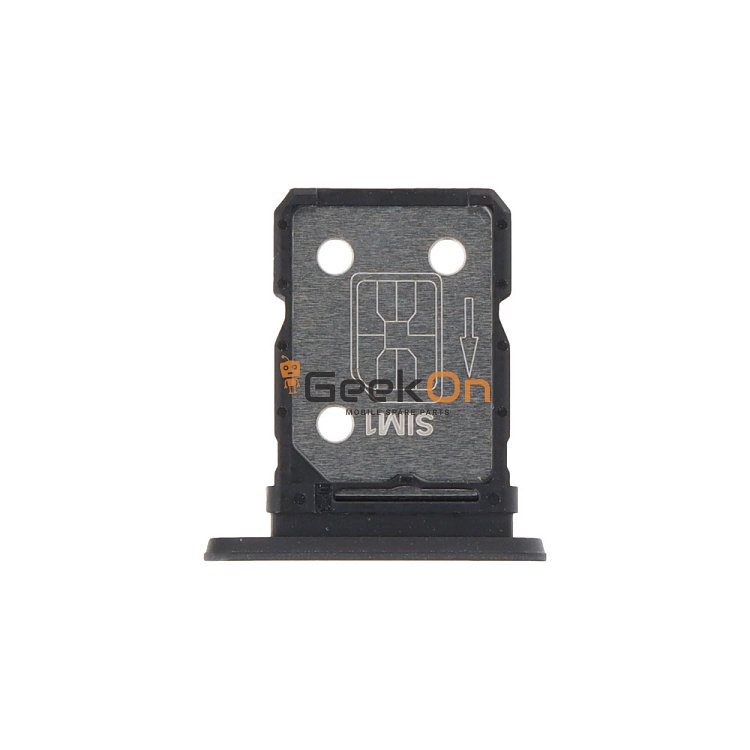 Υποδοχή κάρτας Dual Sim / Dual Sim Tray για Realme 11 Pro Astral Black