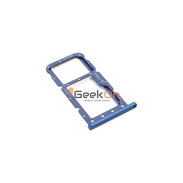 Υποδοχή κάρτας SIM και SD Tray για Huawei P20 Lite Μπλε