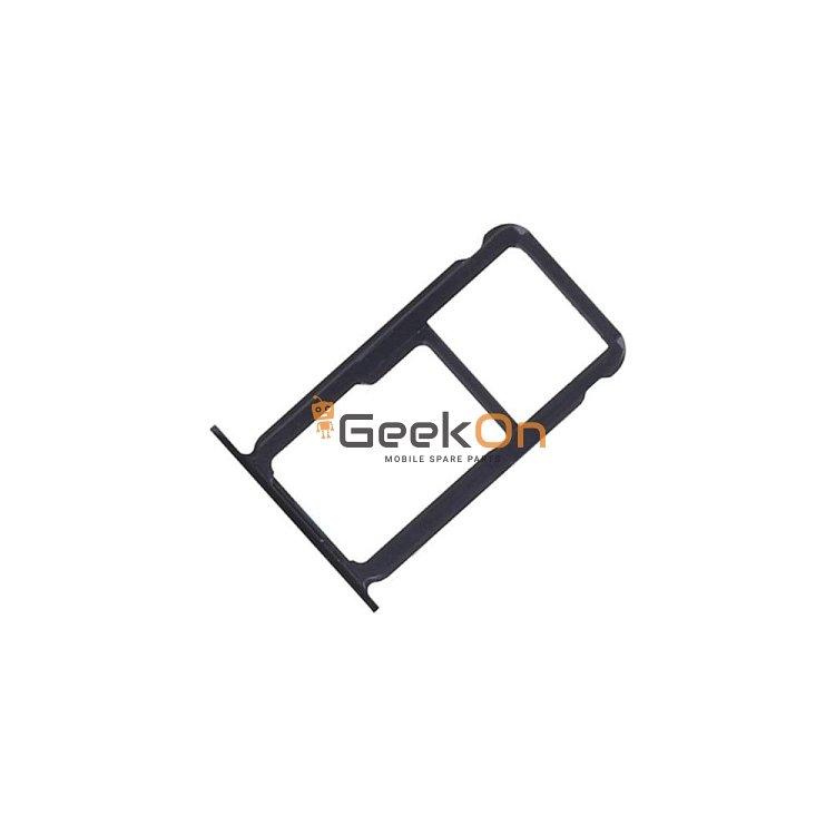 Υποδοχή κάρτας SIM και SD Tray για Huawei P8 Lite 2017 Μαύρο