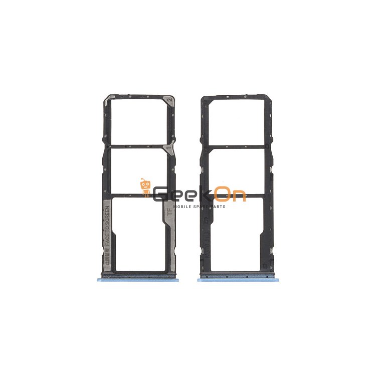 Υποδοχή κάρτας Dual Sim και SD Card / Dual Sim Tray and SD Card για Xiaomi Redmi Note 12S Ice Blue