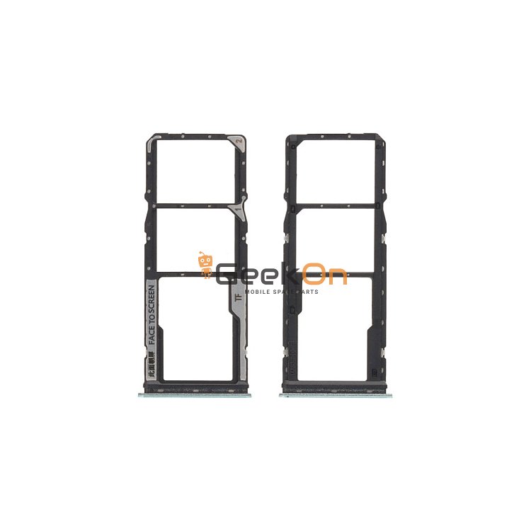 Υποδοχή κάρτας Dual Sim και SD Card / Dual Sim Tray and SD Card για Xiaomi Redmi Note 12S Pearl Green