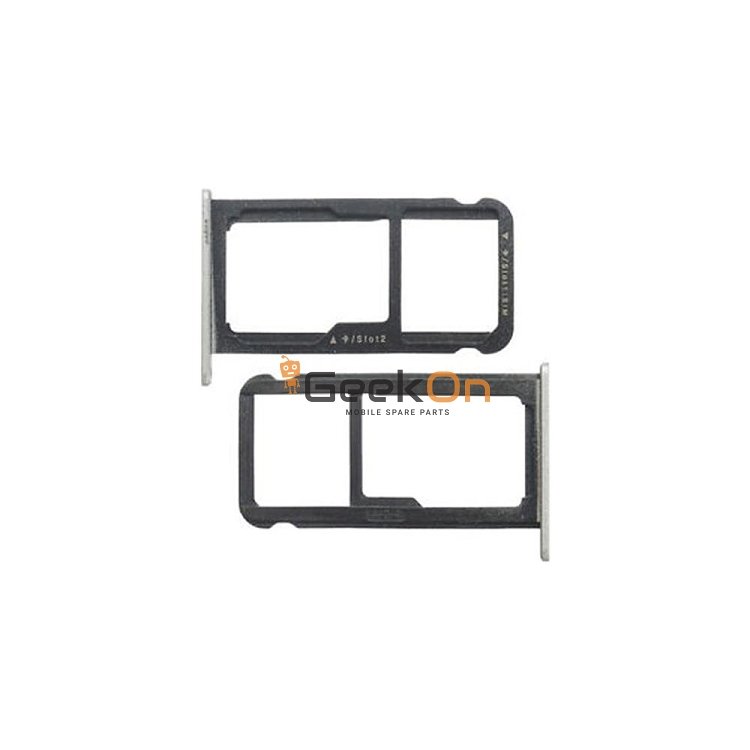 Υποδοχή κάρτας SIM και SD Tray για Huawei P8 Lite 2017 Λευκό