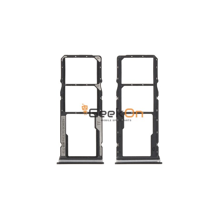 Υποδοχή κάρτας Dual Sim και SD Card / Dual Sim Tray and SD Card για Xiaomi Redmi 14C Black