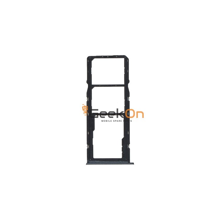 Υποδοχή κάρτας Dual Sim / Dual Sim Tray για Realme C11 Black