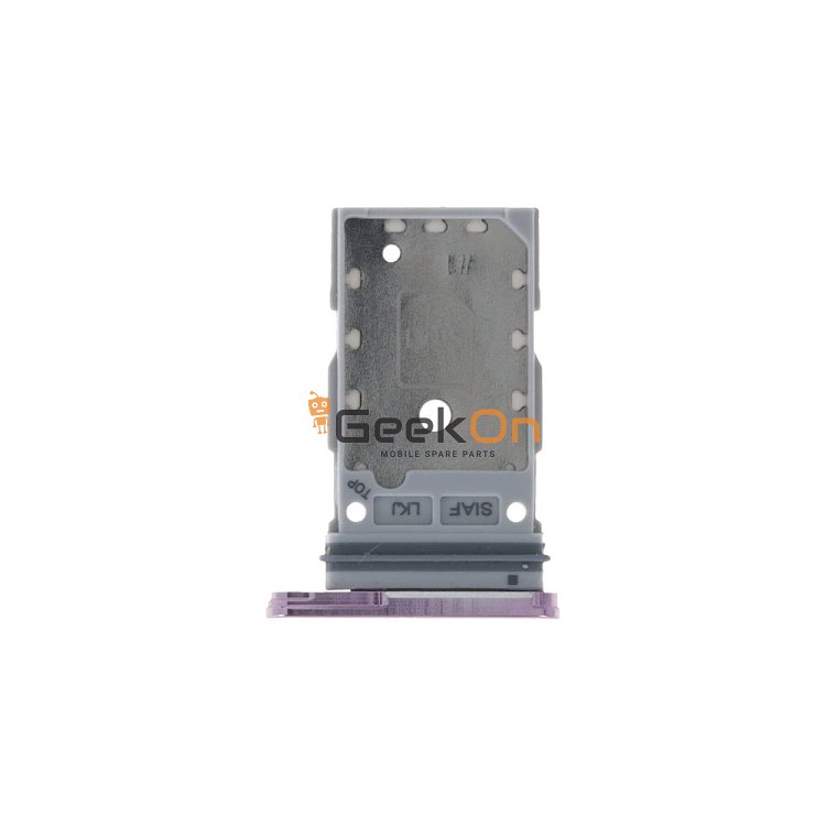 Υποδοχή κάρτας Dual Sim / Dual Sim Tray για Samsung Galaxy S23 S911 / S23 Plus S916 Lavender