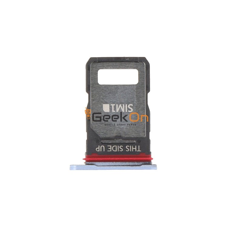 Υποδοχή κάρτας Dual Sim / Dual Sim Tray για Motorola Edge 50 Fusion Marshmallow Blue