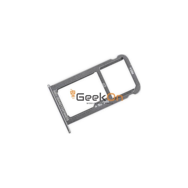 Υποδοχή κάρτας SIM και SD Tray για Huawei P9 Ασημί
