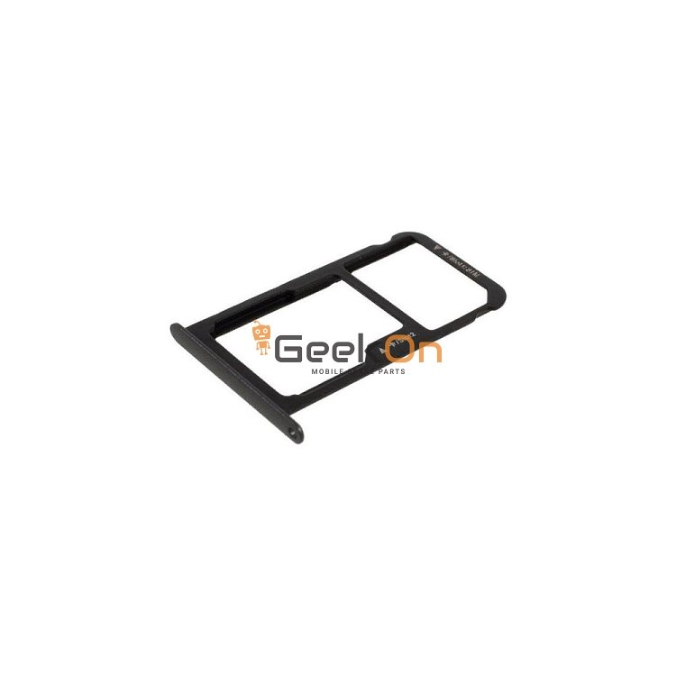 Υποδοχή κάρτας SIM και SD Tray για Huawei P9 Plus Μαύρο