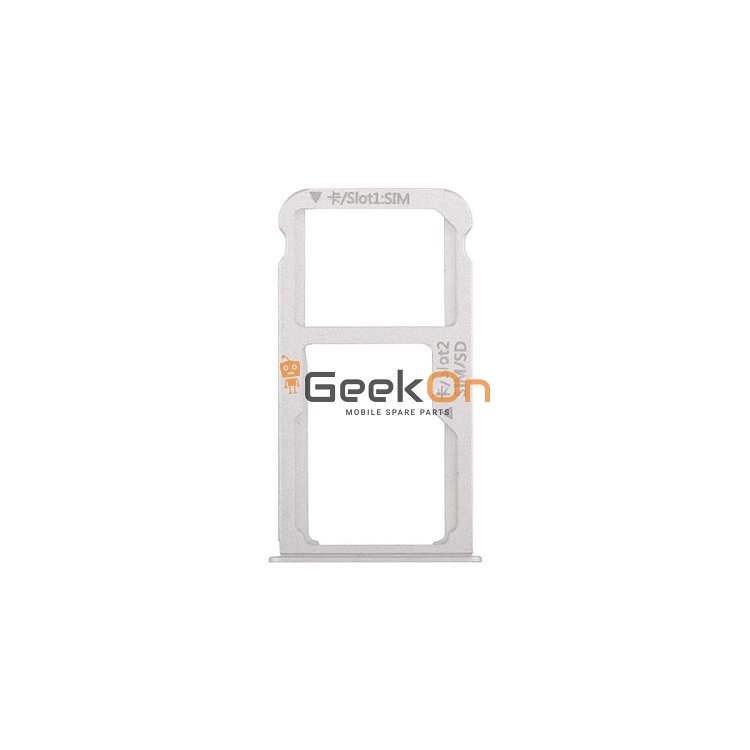 Υποδοχή κάρτας SIM και SD Tray για Huawei Honor 8 Λευκό