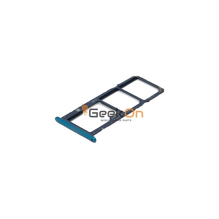 Υποδοχή κάρτας SIM και SD Tray για Huawei Y7 2019 Μπλε