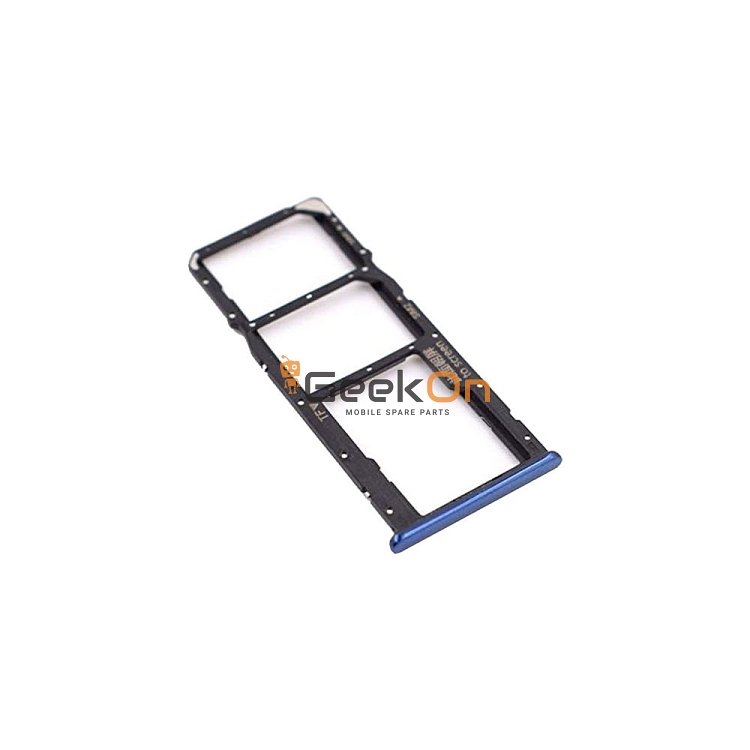 Υποδοχή κάρτας SIM και SD Tray για Huawei Y7 2018 Μπλε