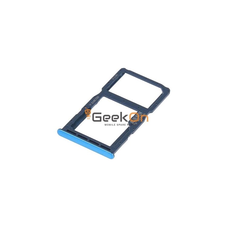 Υποδοχή κάρτας SIM και SD Tray για Huawei P30 Lite Μπλε