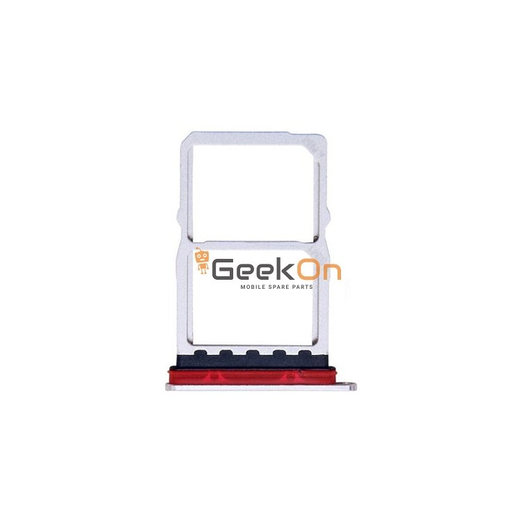 Υποδοχή κάρτας SIM και SD Tray για Huawei P30 Λευκό