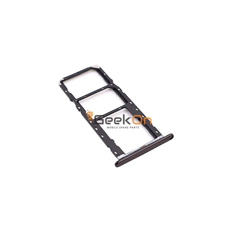 Υποδοχή κάρτας SIM και SD Tray για Huawei Y6 Prime 2018 Μαύρο