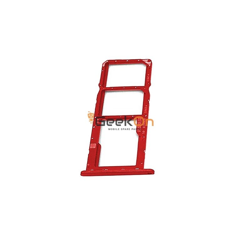 Υποδοχή κάρτας SIM και SD Tray για Huawei Y7 Pro 2019 Κόκκινο