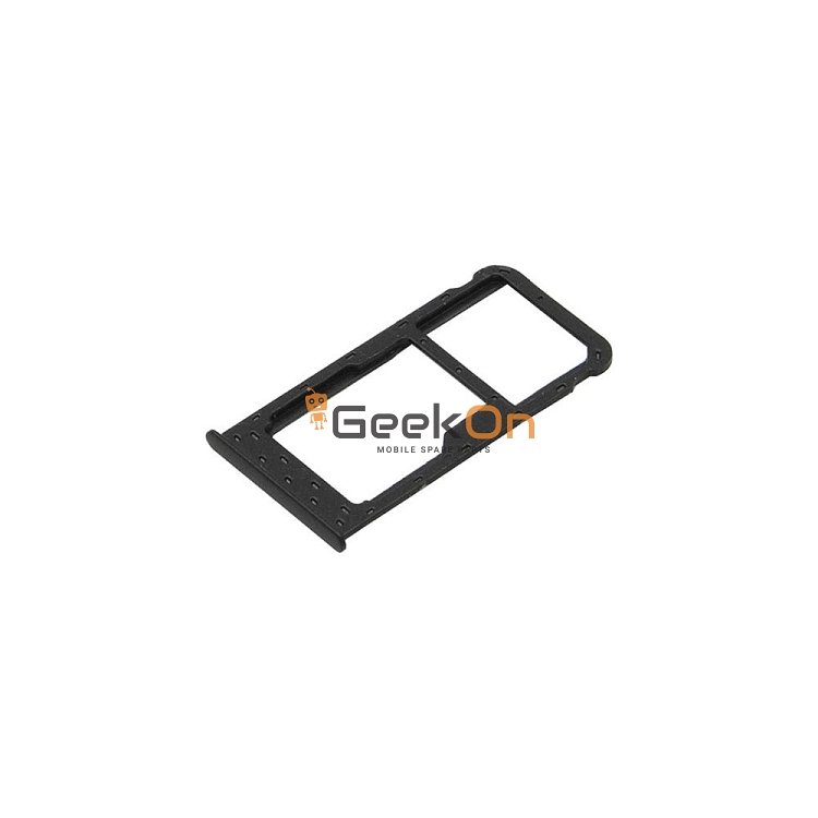 Υποδοχή κάρτας SIM και SD Tray για Huawei P Smart Μαύρο