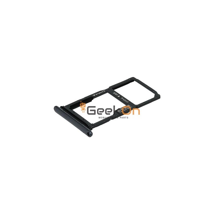 Υποδοχή κάρτας SIM και SD Tray για Huawei P Smart Z Μαύρο